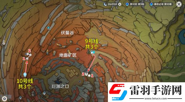 原神5.2愚人众先遣队分布图愚人众先遣队速刷路线