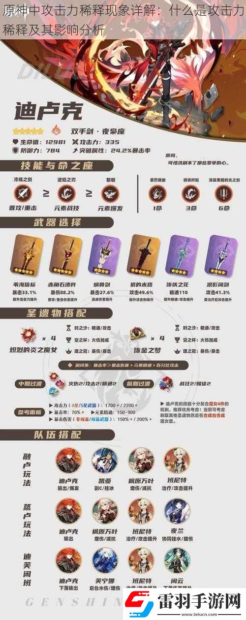 原神中攻击力稀释现象详解
