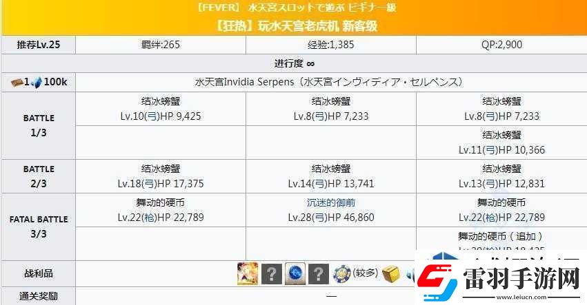 FGO拉斯维加斯泳装四期打法全攻略