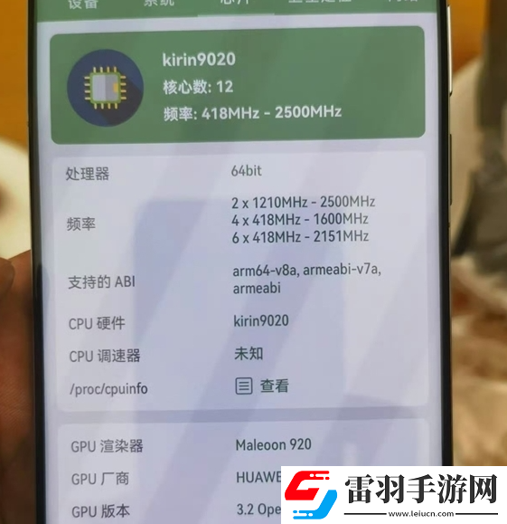 华为麒麟9020