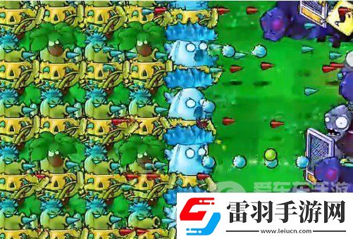 植物大战僵尸杂交版挑战模式第14关怎么过