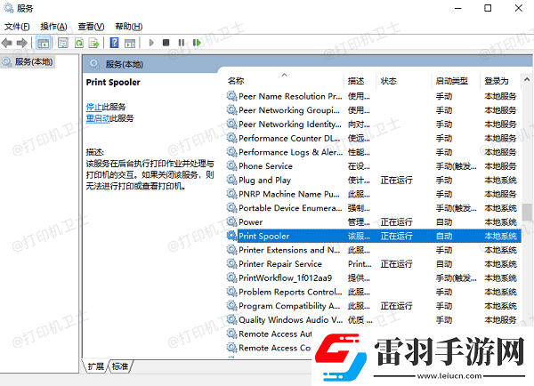 打印机可以打印测试页不能打印文档怎么办