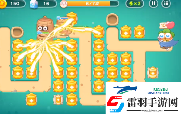 保卫萝卜4秋天DE第1杯奶茶第18关怎么过