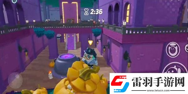 蛋仔派对南瓜入侵无敌点位在哪