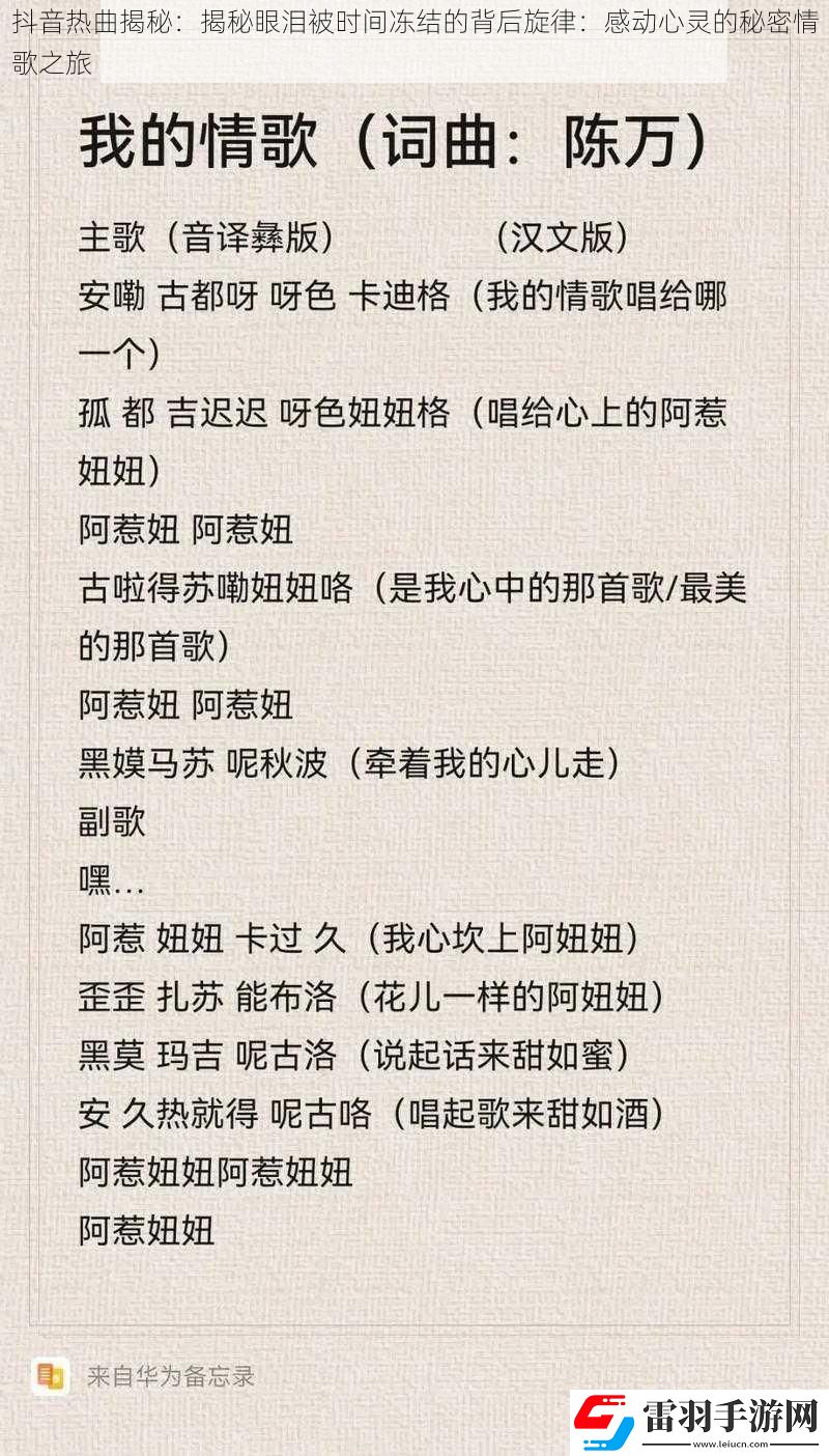 抖音热曲揭秘