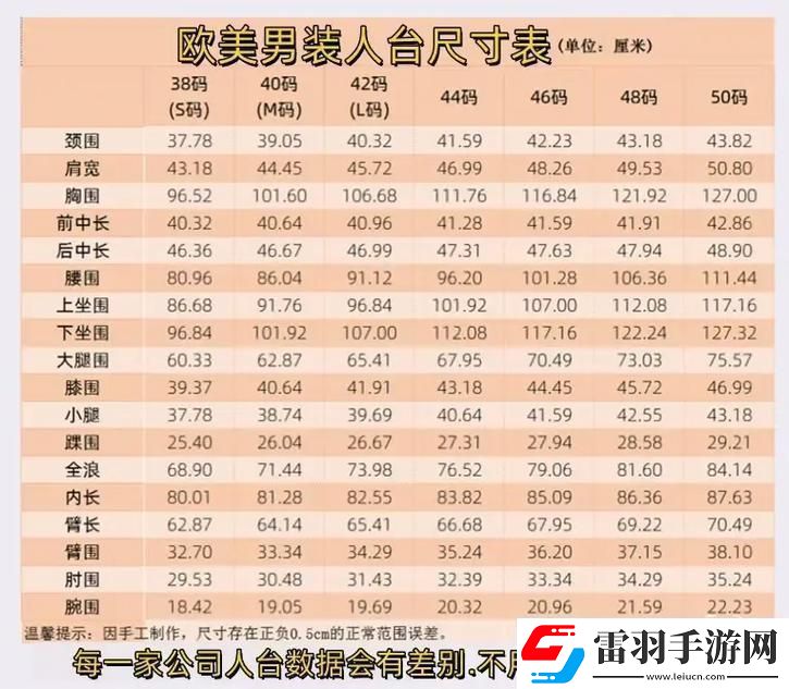 欧美尺码日本尺码专线