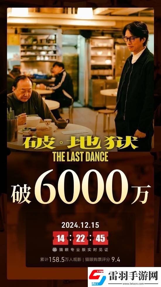 黄子华新片破·地狱票房突破6000万！豆瓣评分8.6