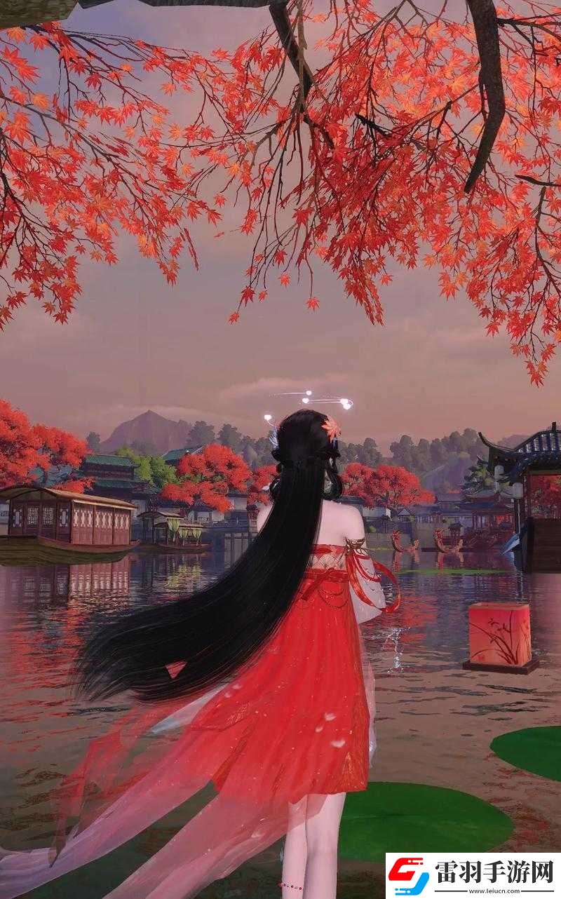姑墨红叶绚烂绽放