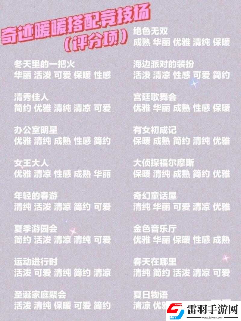 奇迹暖暖卷三5