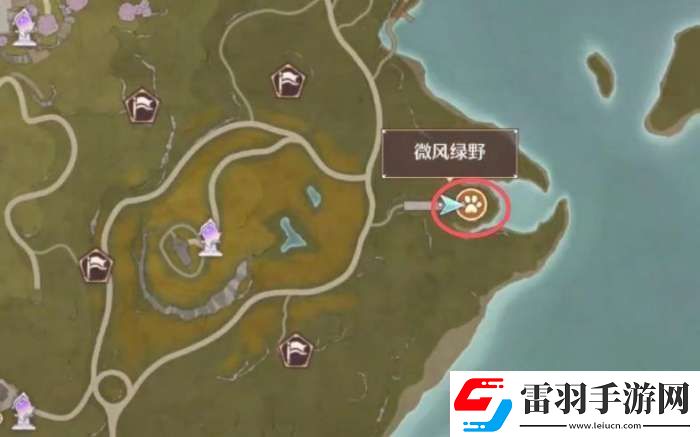 无限暖暖天鹅羽亭在哪
