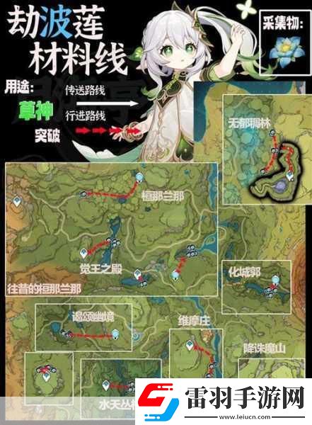 原神劫波莲采集秘籍