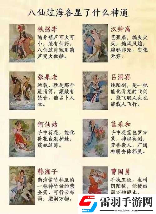 八仙聚会各显神通