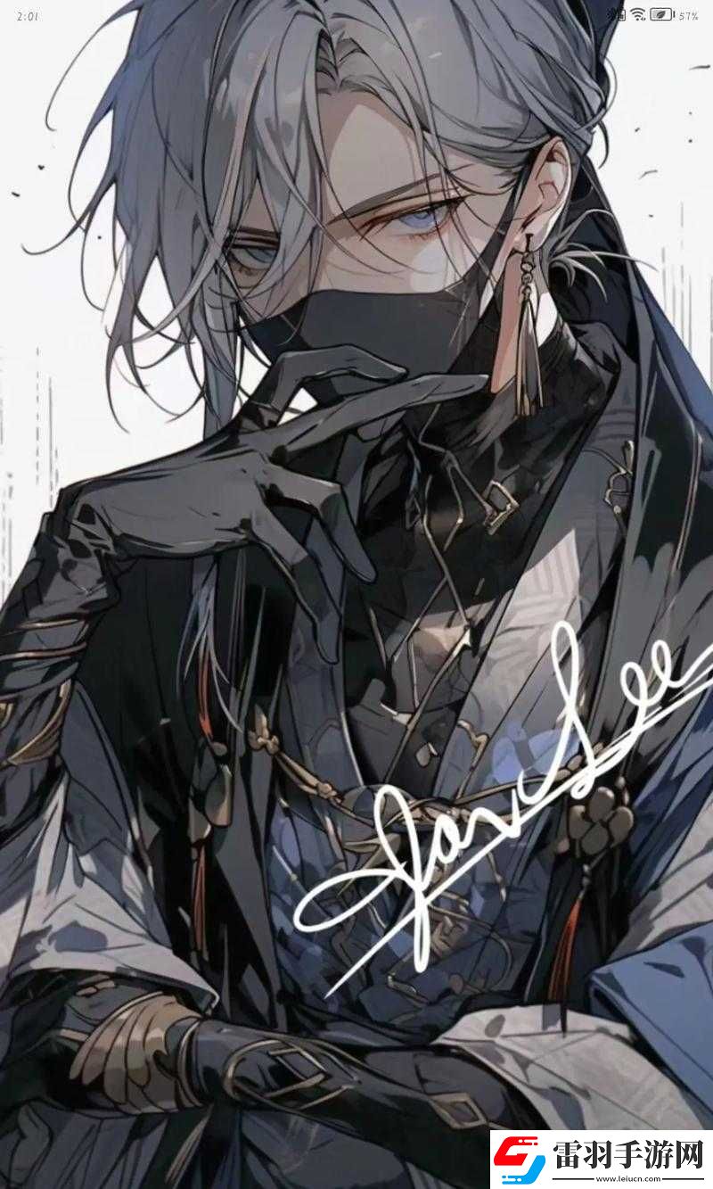 男生将手伸进动漫角色衣服里