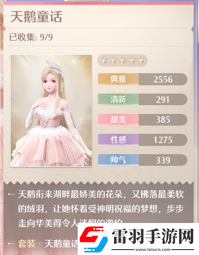 无限暖暖五星套装天鹅童话效果怎么样
