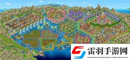 梦想城镇最完美布局高清大图梦想城镇最完美布局全景图