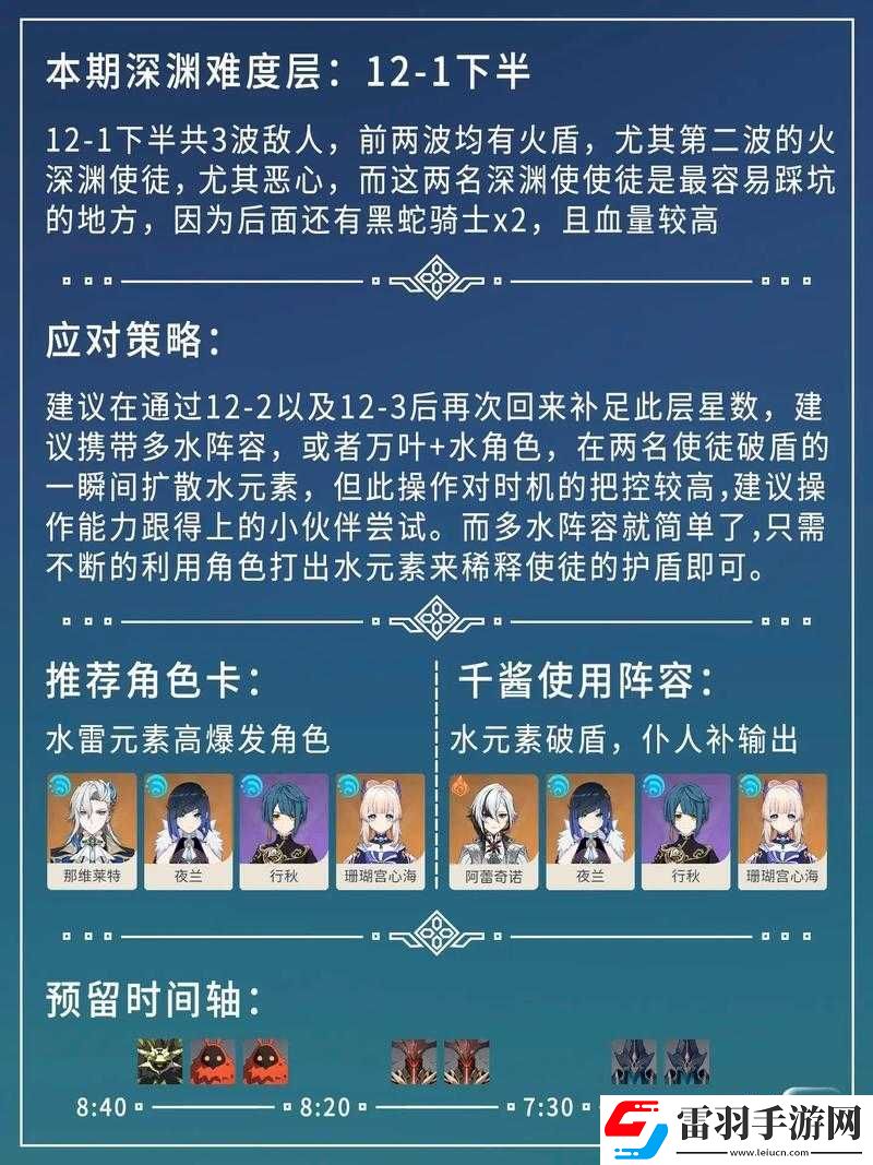 原神铸镜研练一通关攻略
