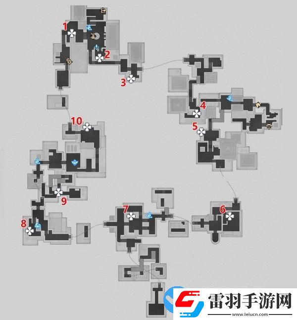 崩坏星穹铁道2.0版本匹诺康尼全地图折纸小鸟收集攻略