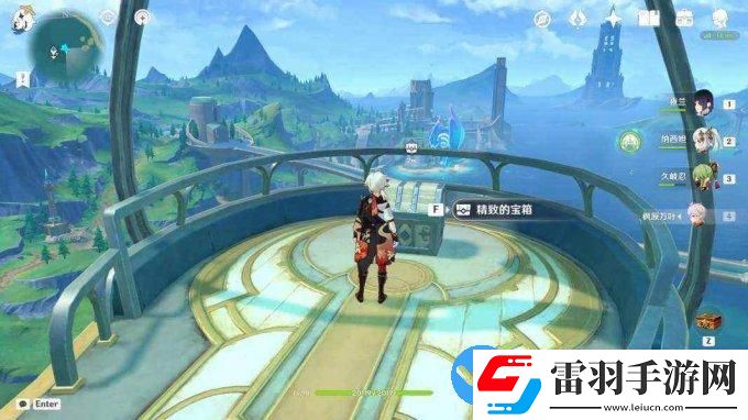 原神4.0版本枫丹6个跟随光标宝箱