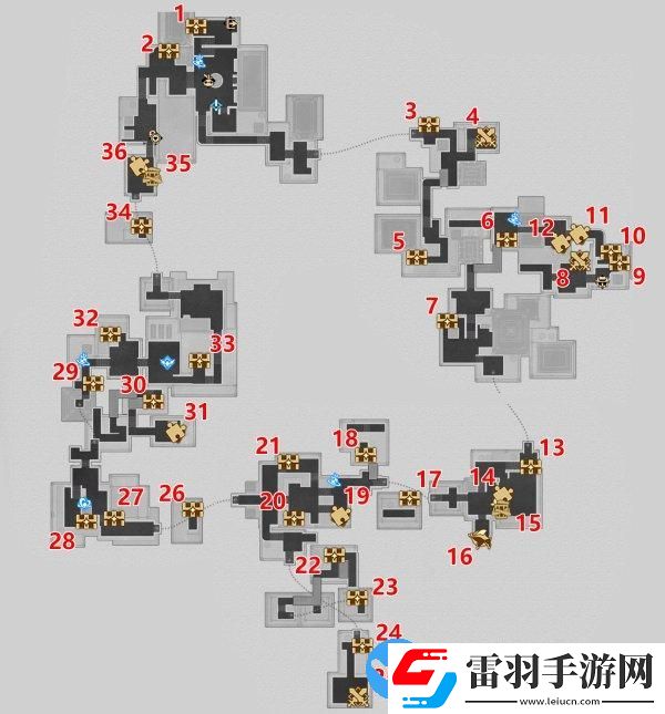 崩坏星穹铁道2.0版本匹诺康尼全宝箱收集攻略
