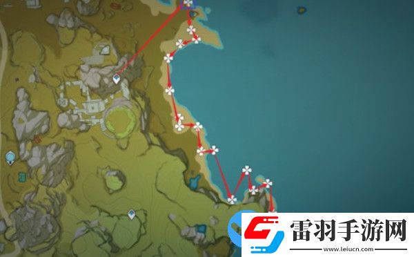 原神2.2版本星螺收集路线分享
