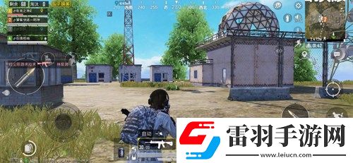 和平精英山新版海岛地图顶废墟资源在哪里