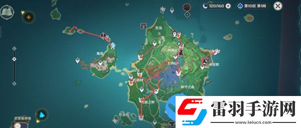 原神2.0版本全图刷怪路线攻略大全