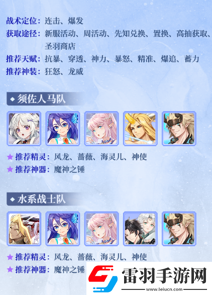 闪烁之光烁语之夏神灵大祭司技能介绍