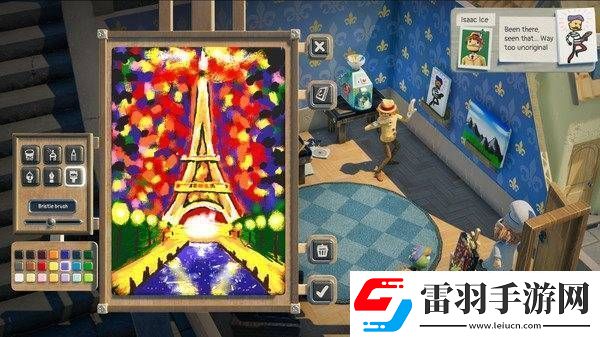 独立休闲模拟绘画游戏饥饿派画家2Steam页面上线