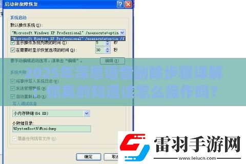 2025年深思语音删除步骤详解