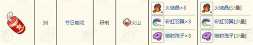 诺弗兰物语节日烟花怎么合成