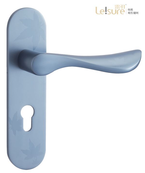 韩版欧式1-太空蓝-太空铝执手门锁
